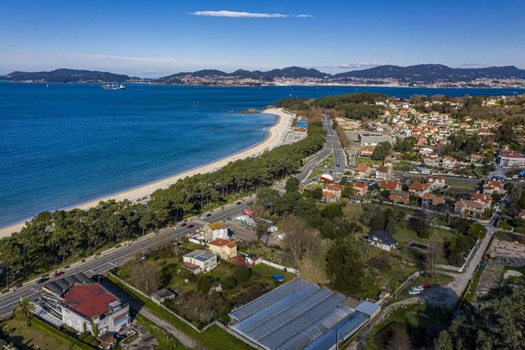 ויגו Apartamentos En Playa De Samil Primera Linea De Playa Pe Na Areia מראה חיצוני תמונה